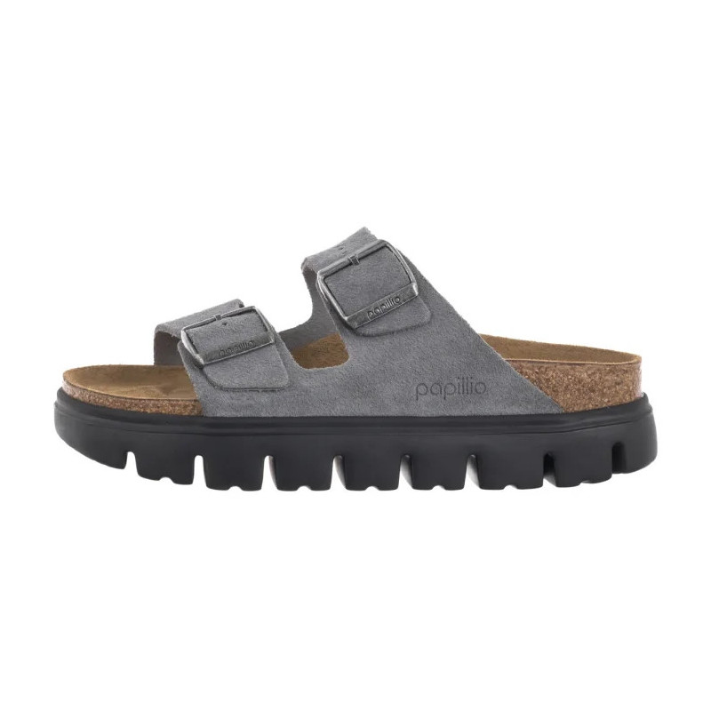 Papillio Arizona Pap Chunky Basalt Grey/Black 1029150 (PP8-h) Women's Shoes/Flip Flops