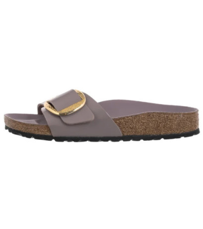 Birkenstock Madrid Big Buckle High-Shine Faded Purple 1029843 (BK238-f) Women's Shoes/Flip Flops