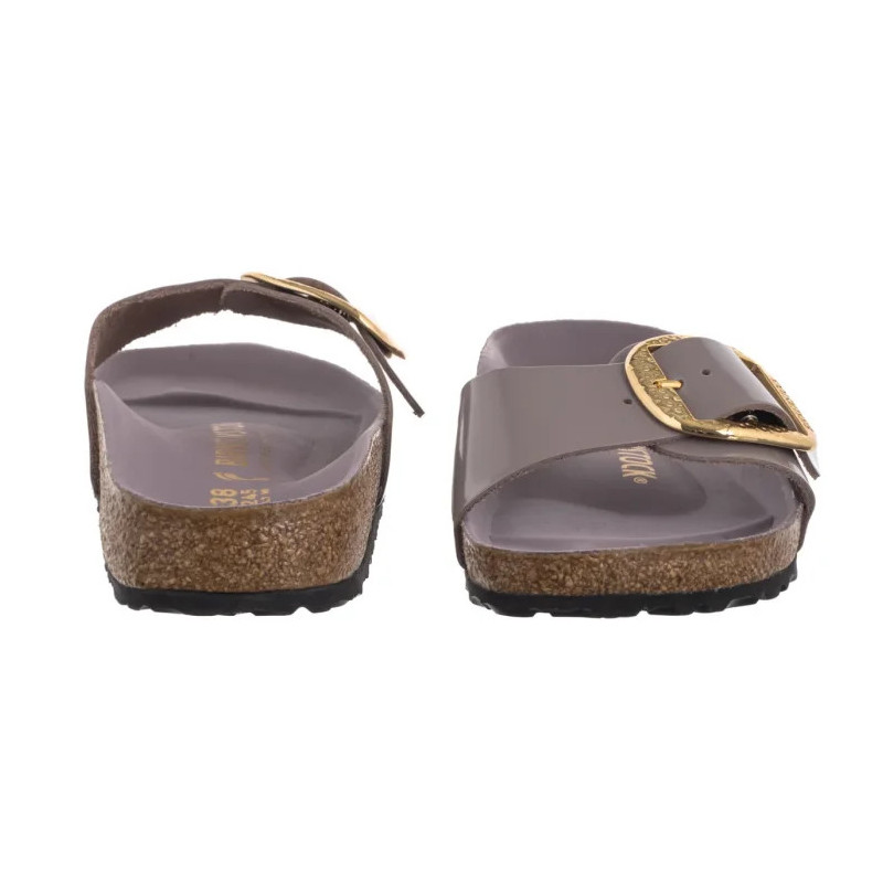 Birkenstock Madrid Big Buckle High-Shine Faded Purple 1029843 (BK238-f) Women's Shoes/Flip Flops