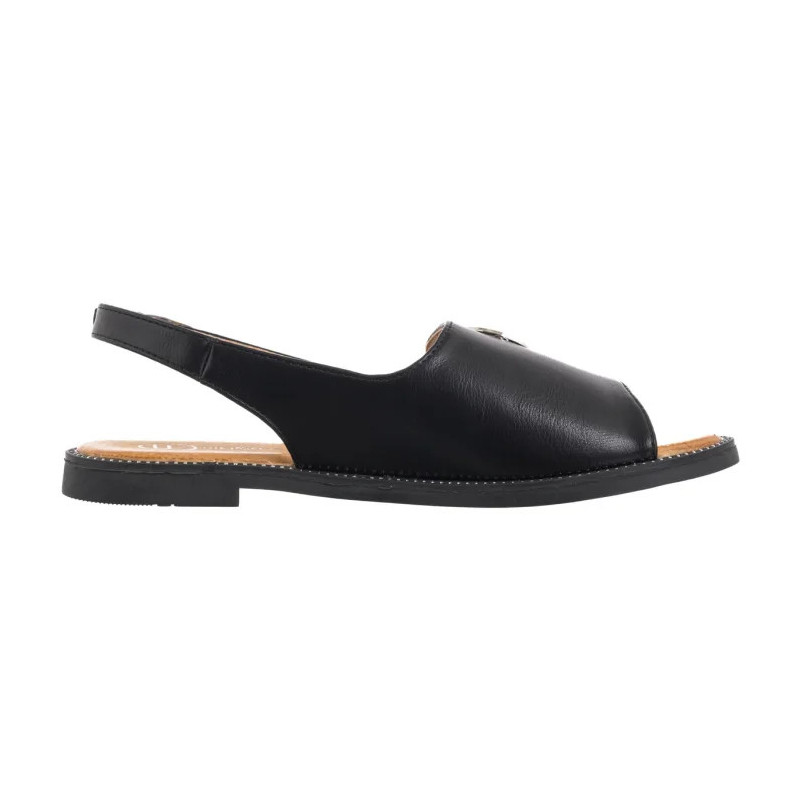 Filippo Czarne DS3666/25 BK (FO48-b) sandals