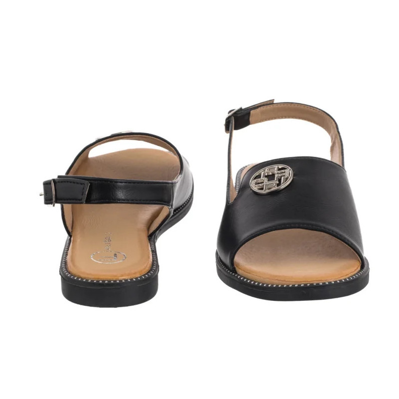 Filippo Czarne DS3666/25 BK (FO48-b) sandals