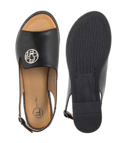 Filippo Czarne DS3666/25 BK (FO48-b) sandals