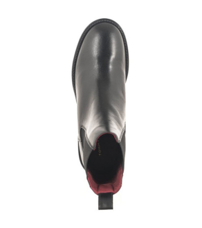 Tommy Hilfiger Elevated Wedge Bootie Black FW0FW07857 BDS (TH861-a) Boots