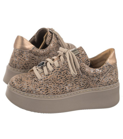 Maciejka Beżówe/Czarne 06191-10/00-7 (MA1131-e) shoes