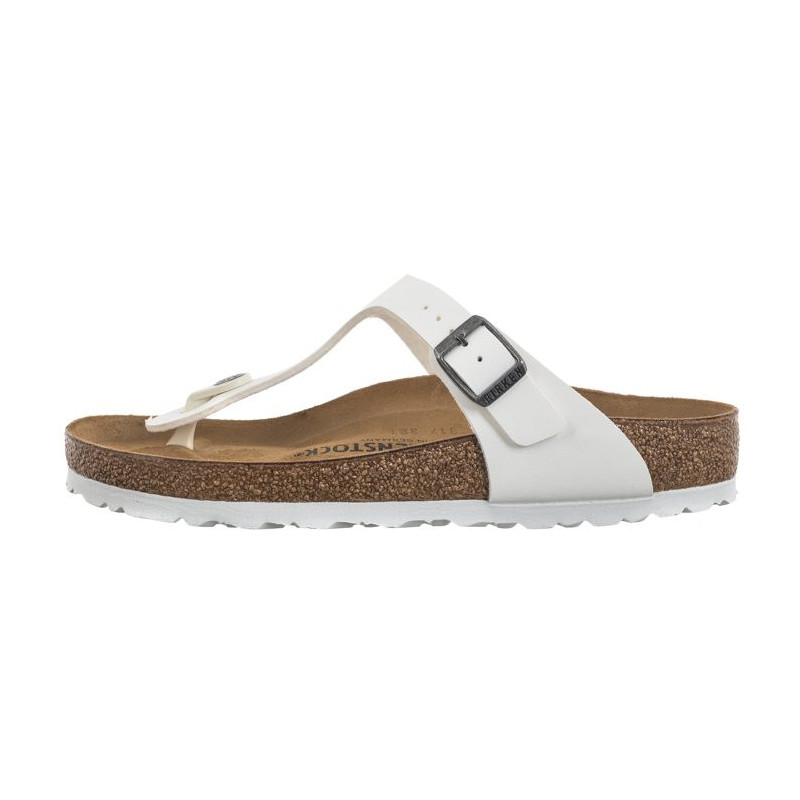 Birkenstock Gizeh Bs White 0745531 (BK242-b) flip flops