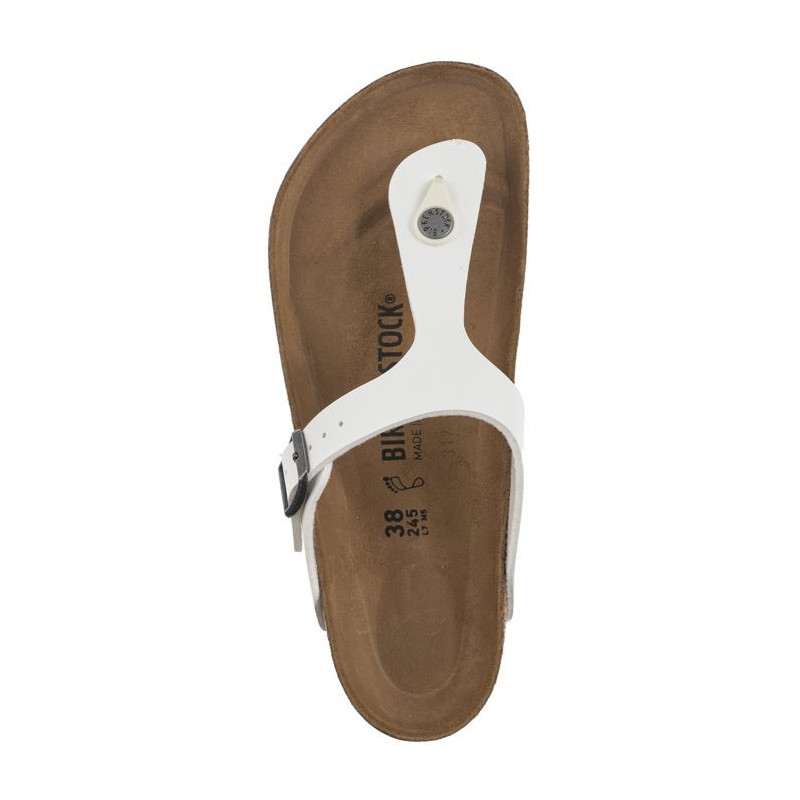 Birkenstock Gizeh Bs White 0745531 (BK242-b) flip flops