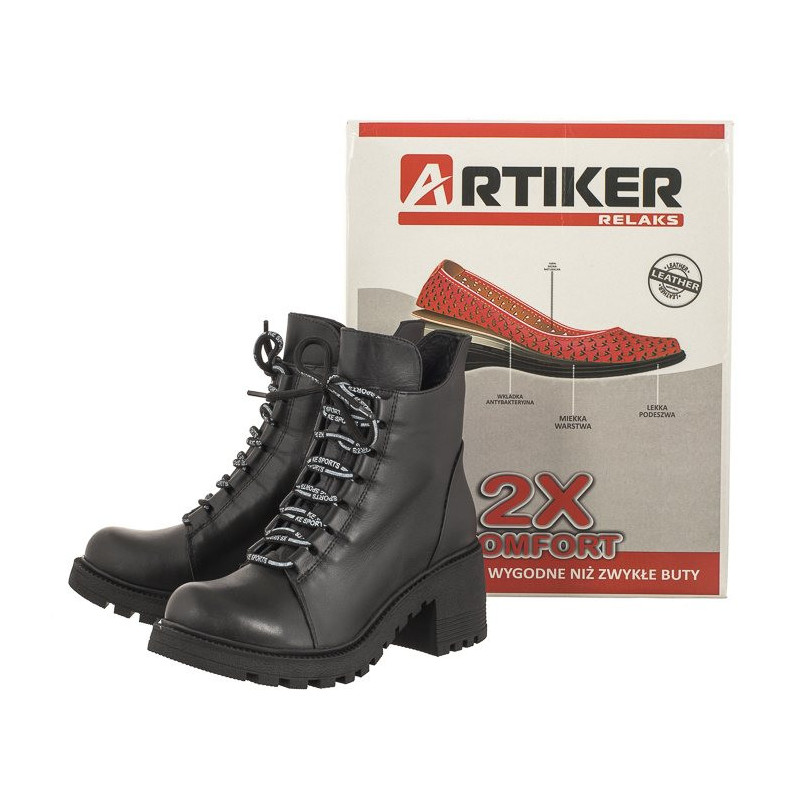Artiker Czarne 53C1124 (AR89-a) shoes
