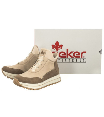 Rieker Beżowe N4051-62 Beige (RI135-a) shoes