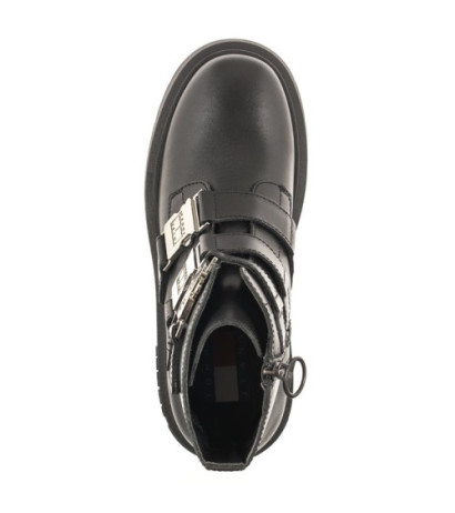 Tommy Hilfiger Tjw Chunky Boot Hardware Black EN0EN02443 BDS (TH887-a) shoes