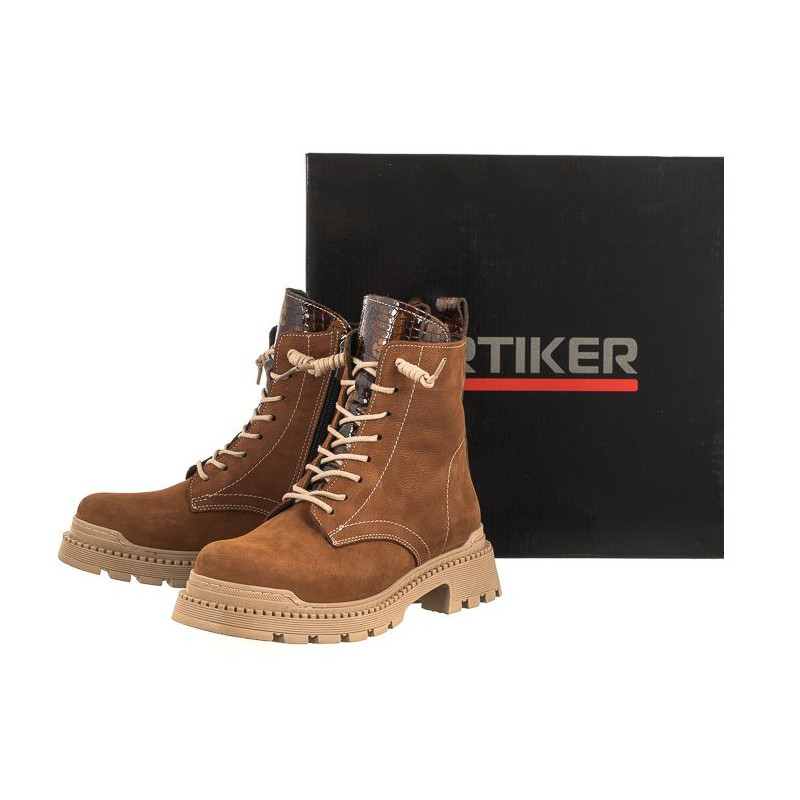 Artiker Brązowe 53C0960 (AR93-a) shoes