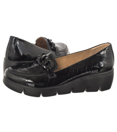 Filippo Czarne Lakierowane DP4128/23 BK (FO52-a) shoes