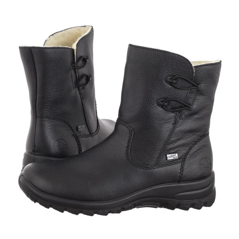 Rieker Czarne Z7172-00 Black (RI139-b) shoes
