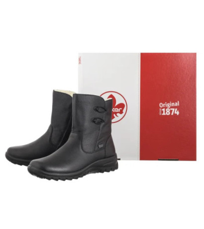 Rieker Czarne Z7172-00 Black (RI139-b) shoes