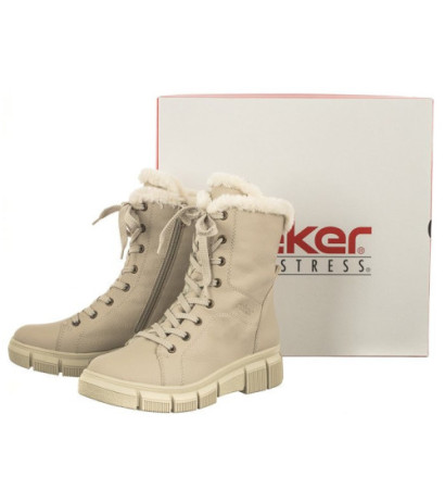 Rieker Beżowe X3402-60 Beige (RI143-a) shoes
