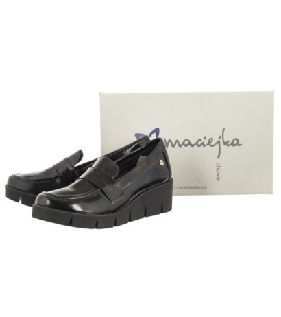 Maciejka Czarne 6266A-01/00-1 (MA1134-a) shoes
