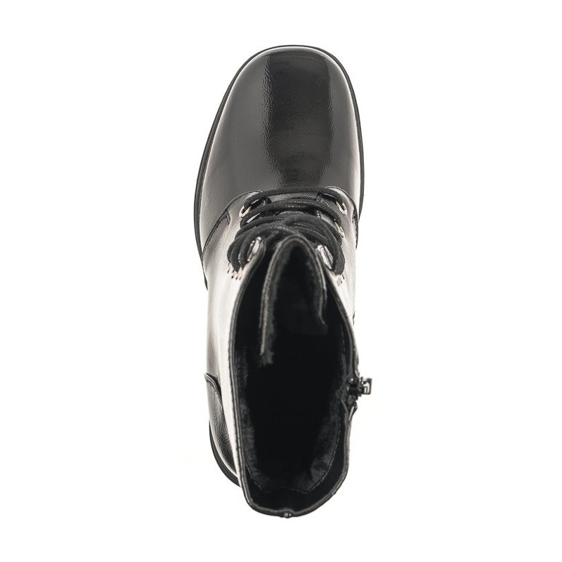 Sergio Leone Czarne Lakierowane BT 208 (SL497-a) shoes