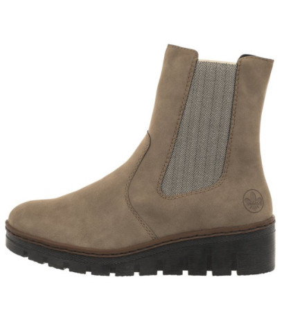 Rieker Beżowe X9180-64 Beige (RI144-a) Boots