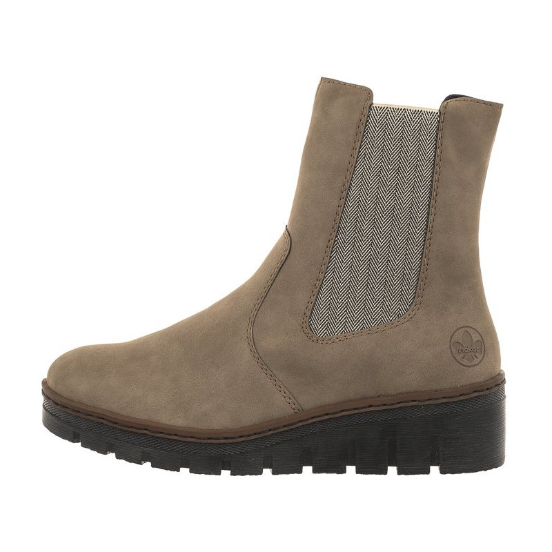 Rieker Beżowe X9180-64 Beige (RI144-a) Boots