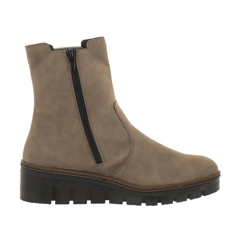 Rieker Beżowe X9180-64 Beige (RI144-a) Boots