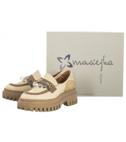 Maciejka Beżowe 06294-22/00-8 (MA1146-a) shoes