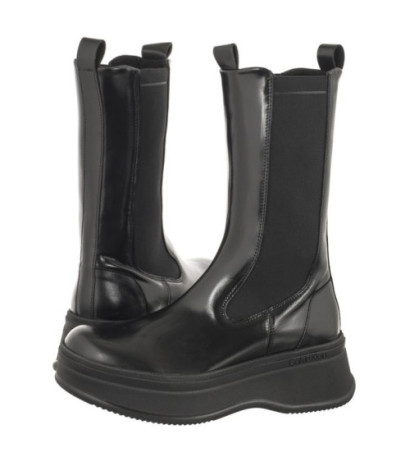 Calvin Klein Pitched Chelsea Boot Ck Black HW0HW01686 BEH (CK400-a) shoes