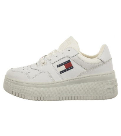 Tommy Hilfiger Tjw Retro Basket Flatform Ess White EN0EN02506 YBS (TH953-a) sports Shoes