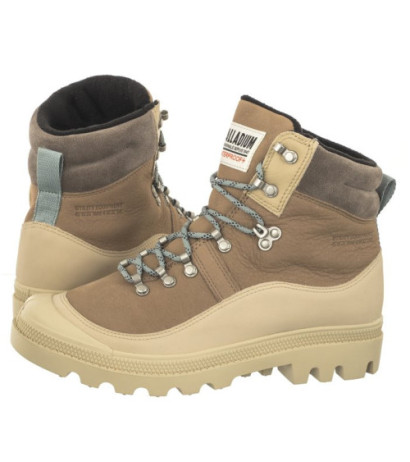 Palladium Pallabrousse Hkr Wp+ Nude Brown 98840-254-M (PA126-a) boots