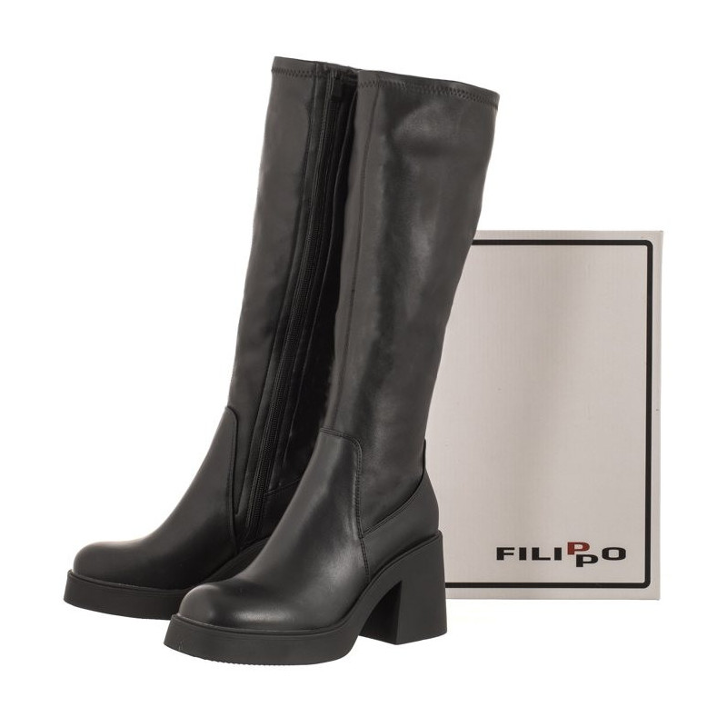 Filippo Czarne DKZ4999/24 BK (FO68-a) shoes