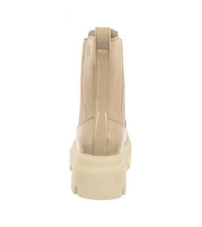 Calvin Klein Chunky Boot Chelsea Lth Mg Sat Cement YW0YW01286 PA5 (CK413-a) shoes