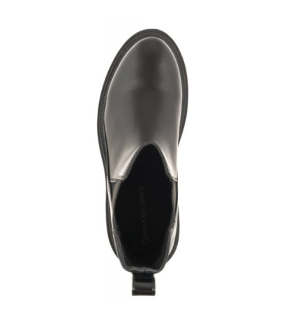 Calvin Klein Chunky Boot Chelsea Lth Mg Sat Triple Black YW0YW01286 0GT (CK413-b) shoes