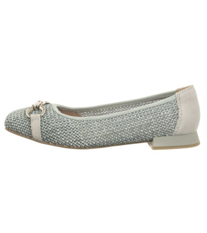 Caprice Niebieskie 9-22503-42 829 LT. Blue Comb (CP396-a) ballerinas