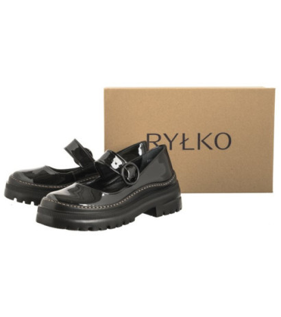 Ryłko Czarne E2NF7_X_ _4NPF (RY793-a) shoes