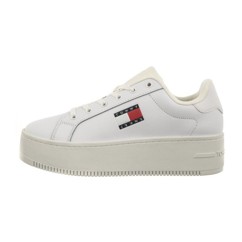 Tommy Hilfiger Tjw Flatform Ess White EN0EN02518 YBS (TH1025-b) shoes