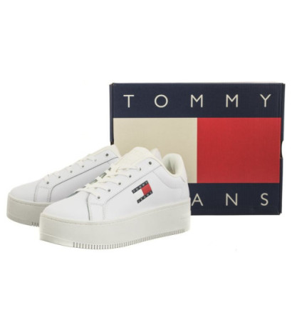 Tommy Hilfiger Tjw Flatform Ess White EN0EN02518 YBS (TH1025-b) shoes