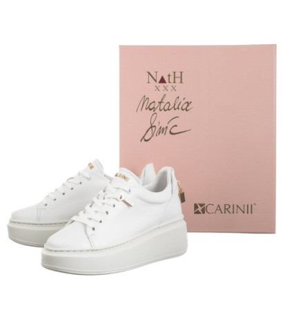 Carinii Białe B9580_-L46-000-000-F69 (CI756-b) shoes