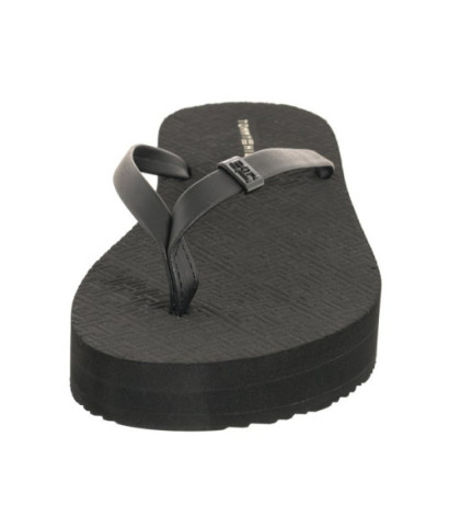 Tommy Hilfiger Monogram Beach Sandal Black FW0FW07854 BDS (TH1031-a) flip flops