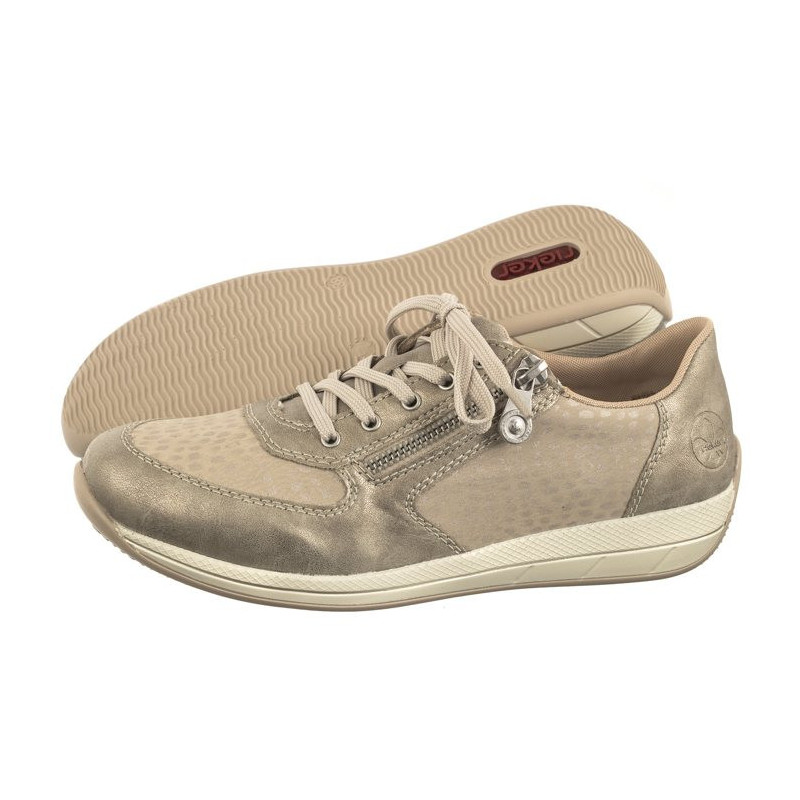 Rieker Beżowe N1112-60 Beige (RI148-a) shoes