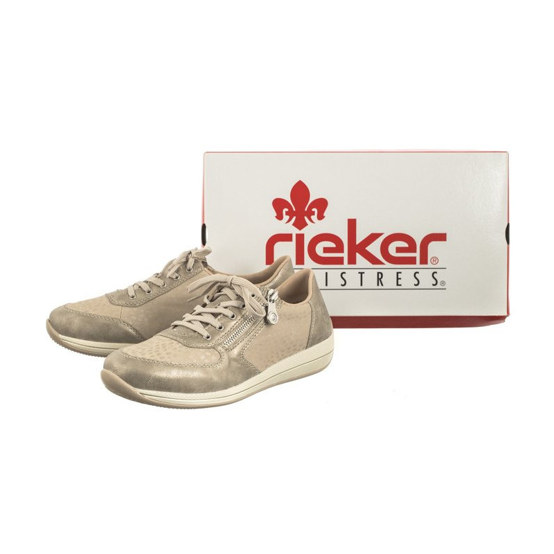Rieker Beżowe N1112-60 Beige (RI148-a) shoes