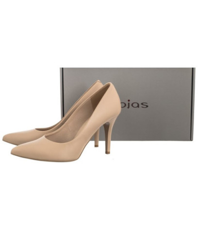 Wojas Beżowe 9275-54 (WO182-b) high heels