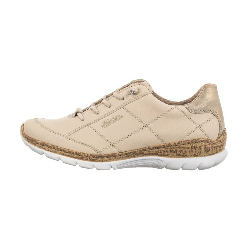 Rieker Beżowe N4268-60 Beige (RI156-a) shoes