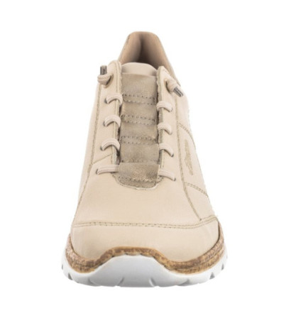 Rieker Beżowe N4268-60 Beige (RI156-a) shoes