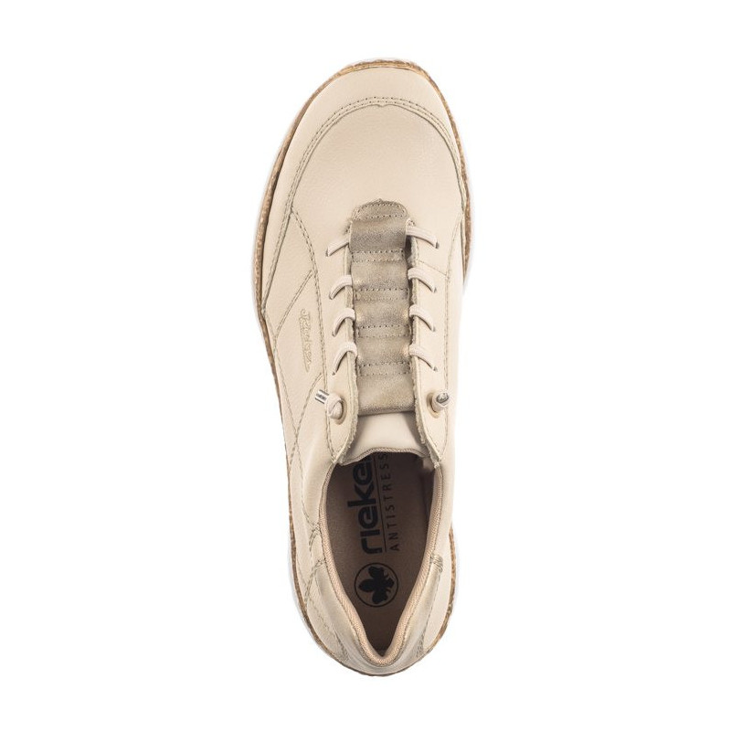 Rieker Beżowe N4268-60 Beige (RI156-a) shoes