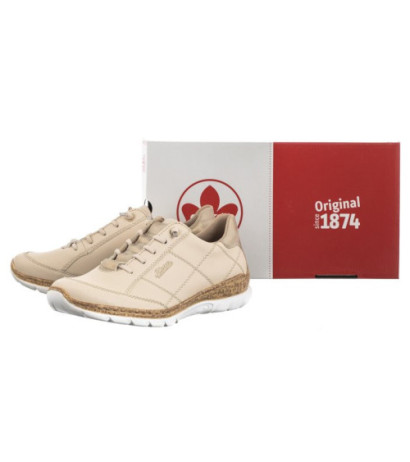 Rieker Beżowe N4268-60 Beige (RI156-a) shoes