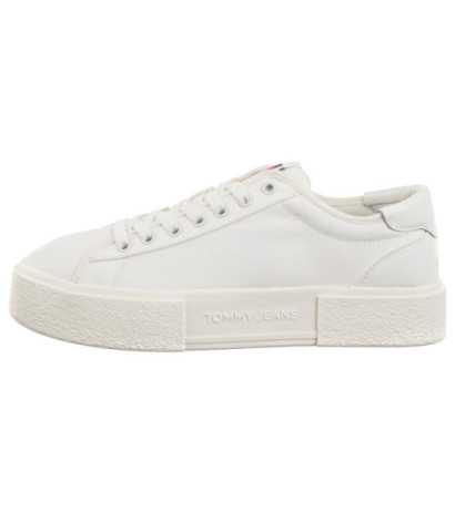 Tommy Hilfiger Tjw Foxing Flatform Sneaker Ecru EN0EN02480 YBL (TH1051-a) sports Shoes