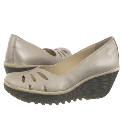 FLY London Yubi Borgogna Silver P501480001 (FL398-b) shoes