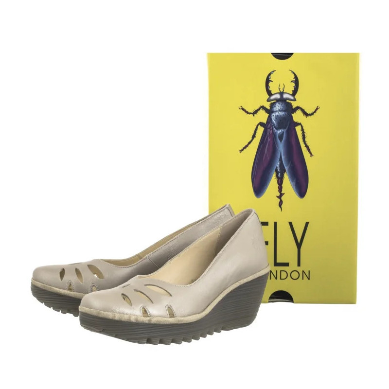 FLY London Yubi Borgogna Silver P501480001 (FL398-b) shoes