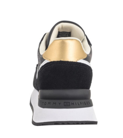Tommy Hilfiger Lux Monogram Runner Black FW0FW07816 BDS (TH1062-a) shoes