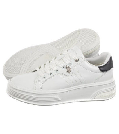 U.S. Polo Assn. Asuka001A Whi-Blk ASUKA001W/4L1 (US187-a) sports Shoes