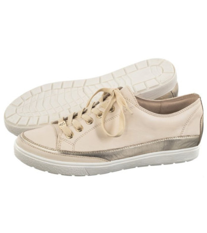 Caprice Beżowe 9-23654-42 450 Cream Comb (CP405-a) sneakers