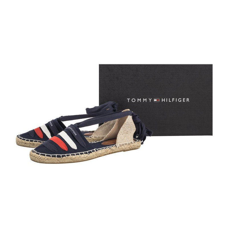 Tommy Hilfiger Flat Espadrille T3A7-33280-0890 800 Blue (TH1076-b) sneakers